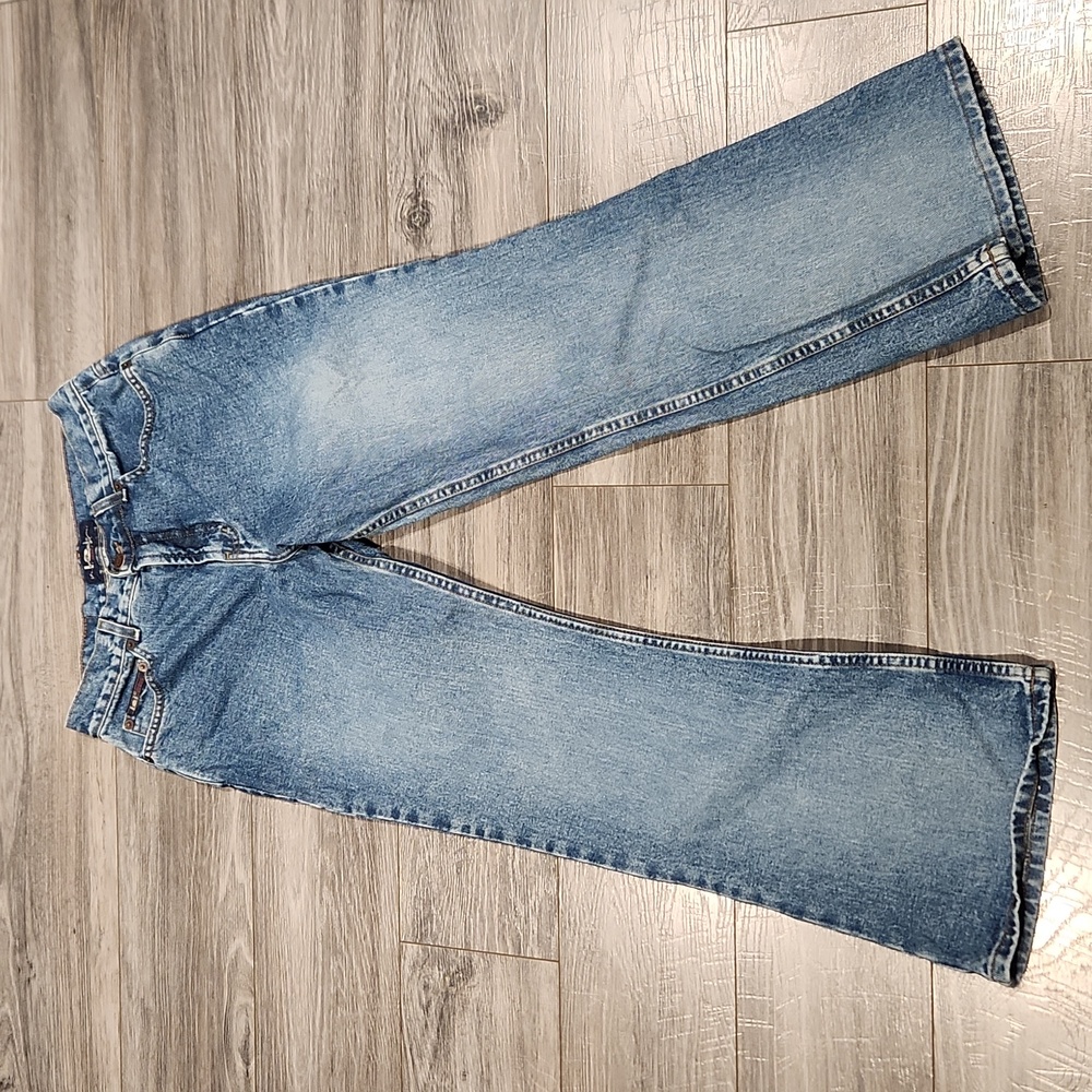 lei Women's Faded Light Blue Bootcut Jeans